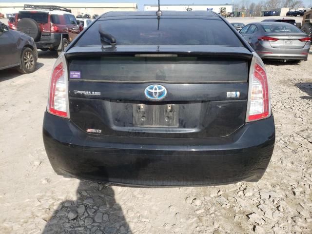 JTDKN3DU0F0476962 - 2015 TOYOTA PRIUS BLACK photo 6