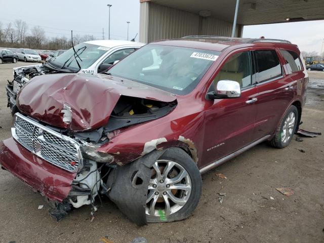 1C4RDJEG6GC309374 - 2016 DODGE DURANGO CITADEL BURGUNDY photo 1