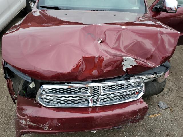 1C4RDJEG6GC309374 - 2016 DODGE DURANGO CITADEL BURGUNDY photo 11