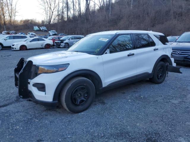 1FM5K8ABXNGA29191 - 2022 FORD EXPLORER POLICE INTERCEPTOR 白色 照片 1