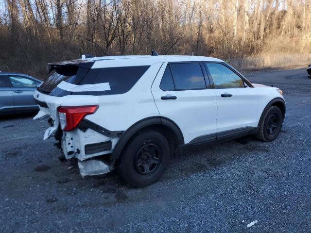 1FM5K8ABXNGA29191 - 2022 FORD EXPLORER POLICE INTERCEPTOR 白色 照片 3