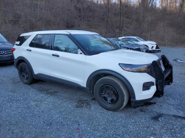 1FM5K8ABXNGA29191 - 2022 FORD EXPLORER POLICE INTERCEPTOR 白色 照片 4