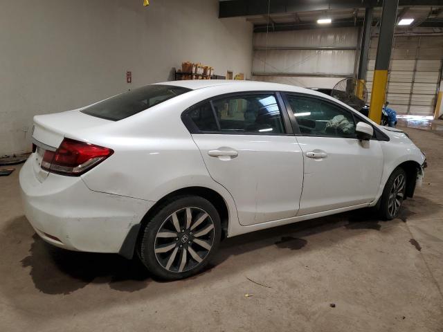 19XFB2F94FE223163 - 2015 HONDA CIVIC EXL WHITE photo 3