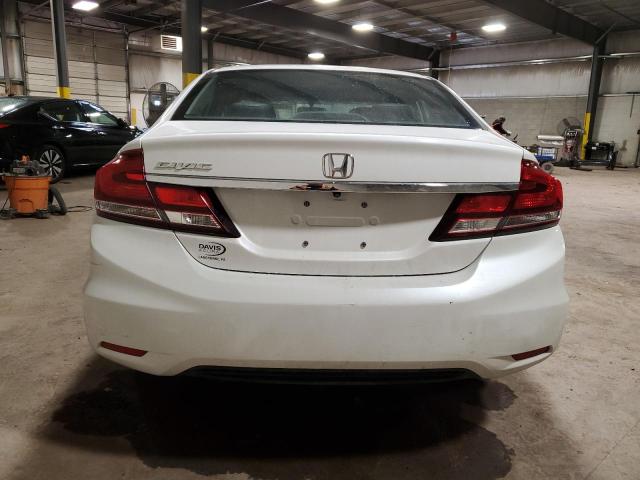 19XFB2F94FE223163 - 2015 HONDA CIVIC EXL WHITE photo 6