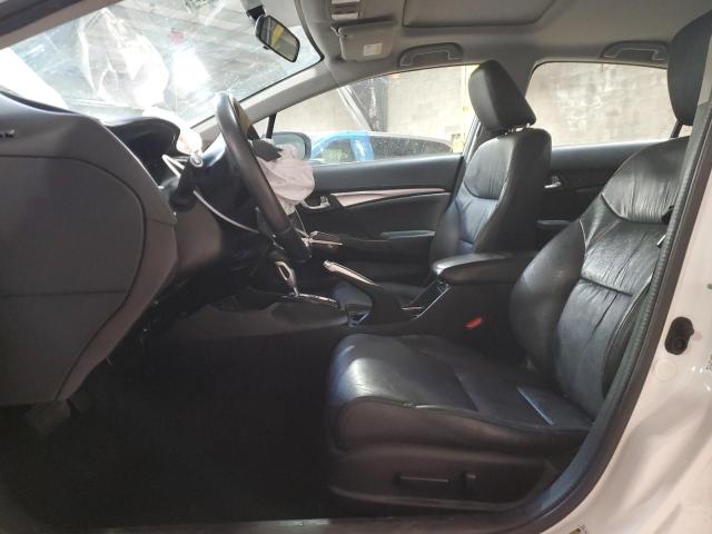 19XFB2F94FE223163 - 2015 HONDA CIVIC EXL WHITE photo 7