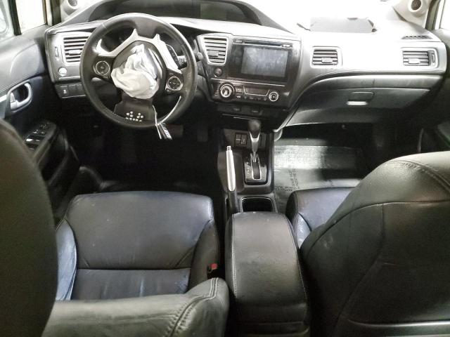 19XFB2F94FE223163 - 2015 HONDA CIVIC EXL WHITE photo 8