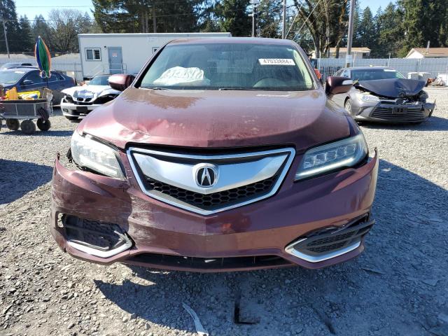 5J8TB3H32GL003774 - 2016 ACURA RDX BURGUNDY photo 5