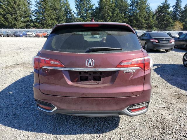 5J8TB3H32GL003774 - 2016 ACURA RDX BURGUNDY photo 6