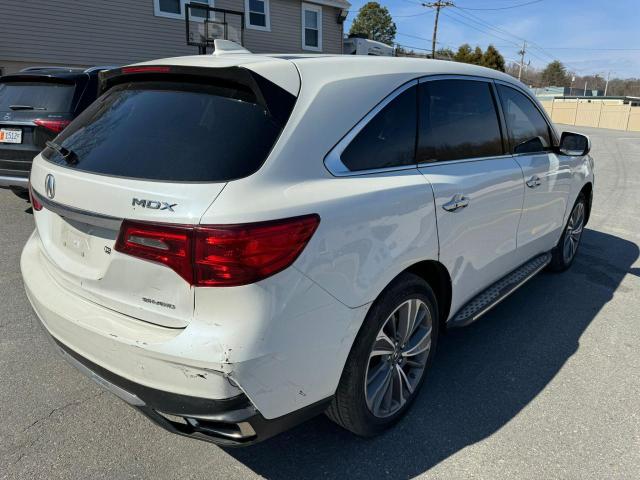 5J8YD4H76JL002756 - 2018 ACURA MDX TECHNOLOGY WHITE photo 3