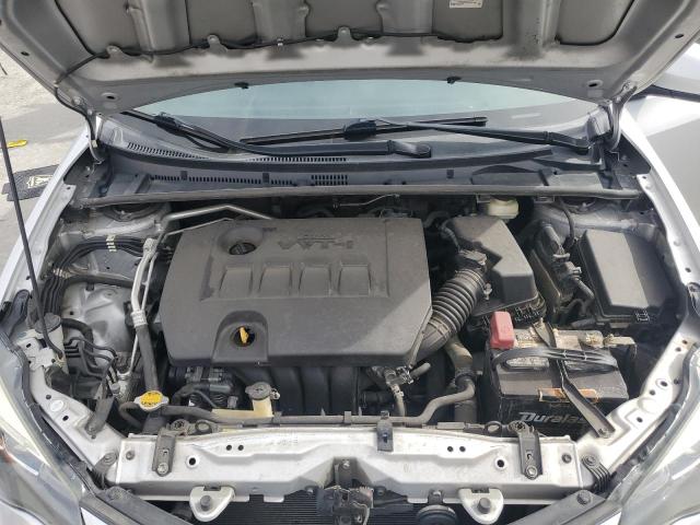 5YFBURHE3HP619985 - 2017 TOYOTA COROLLA L SILVER photo 11