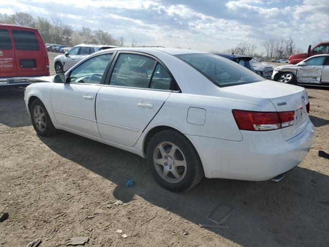 5NPEU46F66H152356 - 2006 HYUNDAI SONATA GLS WHITE photo 2