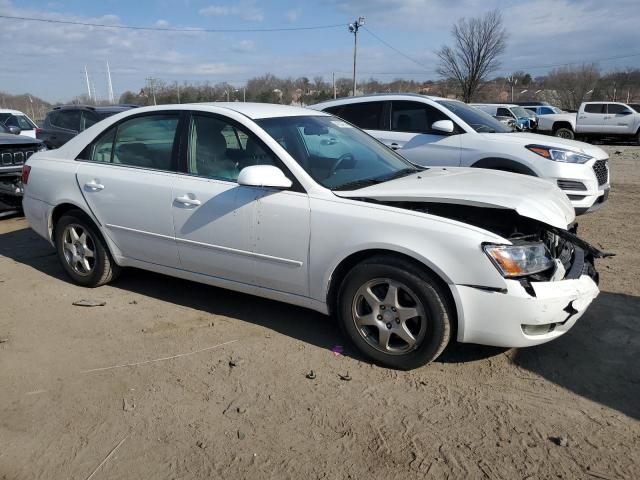 5NPEU46F66H152356 - 2006 HYUNDAI SONATA GLS WHITE photo 4