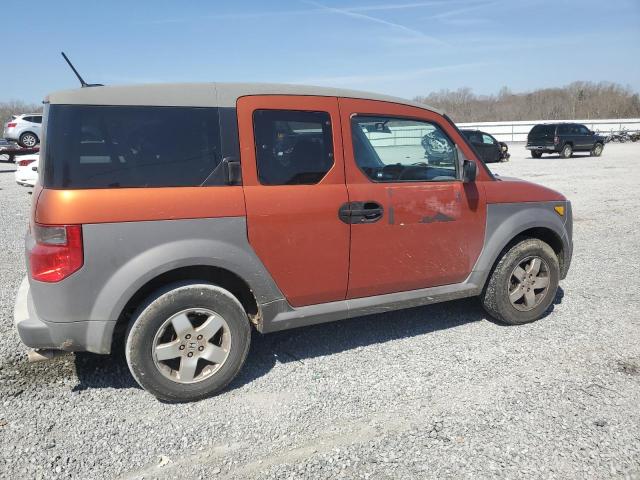 5J6YH18635L006806 - 2005 HONDA ELEMENT EX ORANGE photo 3