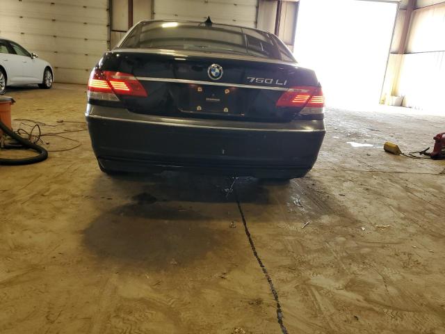 WBAHN83507DT74005 - 2007 BMW 750 BLACK photo 6