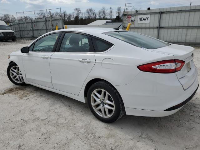 3FA6P0H77DR182606 - 2013 FORD FUSION SE WHITE photo 2