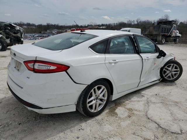 3FA6P0H77DR182606 - 2013 FORD FUSION SE WHITE photo 3