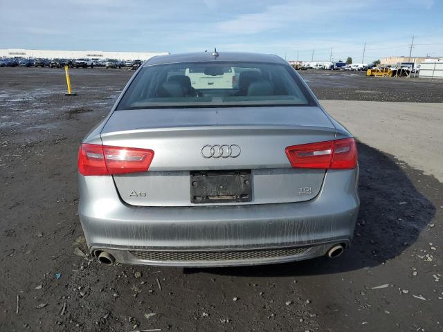 WAUHMAFC3EN136208 - 2014 AUDI A6 PRESTIGE ვერცხლისფერი ფოტო 6