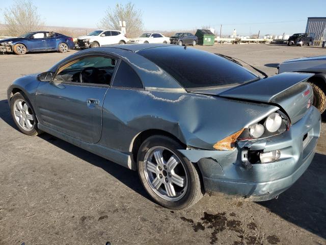 4A3AC54H41E063953 - 2001 MITSUBISHI ECLIPSE GT TEAL photo 2