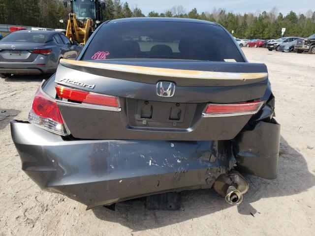 1HGCP2F76CA029706 - 2012 HONDA ACCORD EX GRAY photo 6