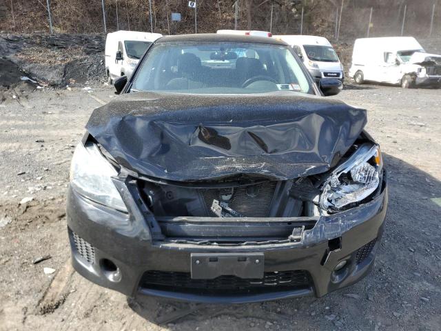 3N1AB7AP9FY326027 - 2015 NISSAN SENTRA S BLACK photo 5