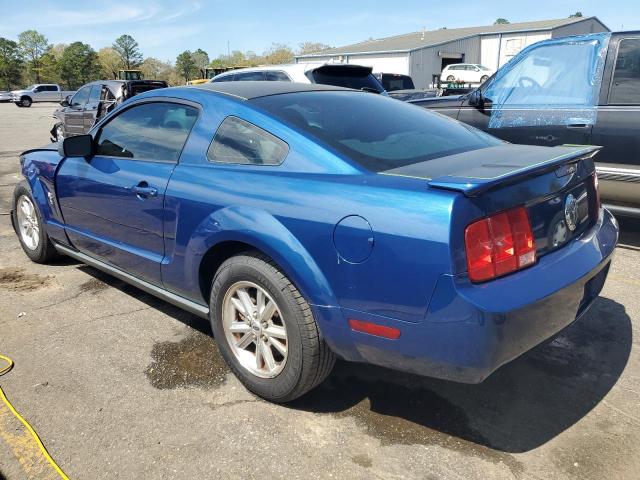 1ZVHT80N495141090 - 2009 FORD MUSTANG BLUE photo 2