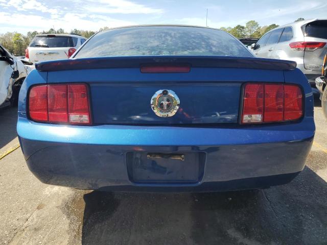 1ZVHT80N495141090 - 2009 FORD MUSTANG BLUE photo 6