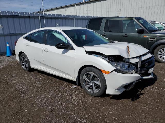 2HGFC2F55KH043913 - 2019 HONDA CIVIC LX WHITE photo 4