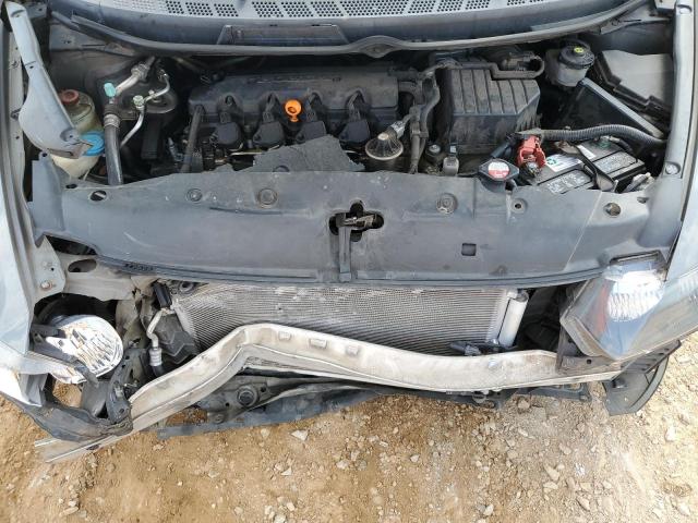 2HGFG12878H578233 - 2008 HONDA CIVIC EX GRAY photo 11