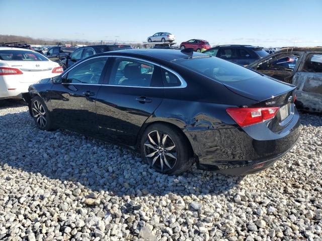 1G1ZD5ST0JF166509 - 2018 CHEVROLET MALIBU LT BLACK photo 2