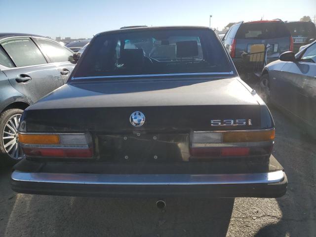 WBADC7406G0960717 - 1986 BMW 5 SERIES I BLACK photo 6