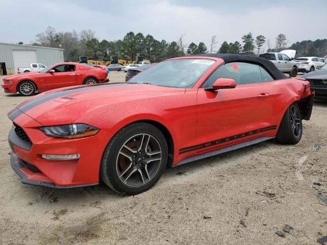 1FATP8UH5J5115064 - 2018 FORD MUSTANG RED photo 1