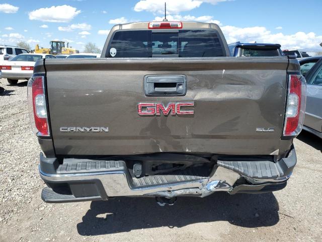 1GTG5CE30G1265199 - 2016 GMC CANYON SLE BROWN photo 6