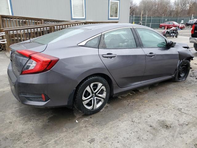 19XFC2F51HE220458 - 2017 HONDA CIVIC LX GRAY photo 3