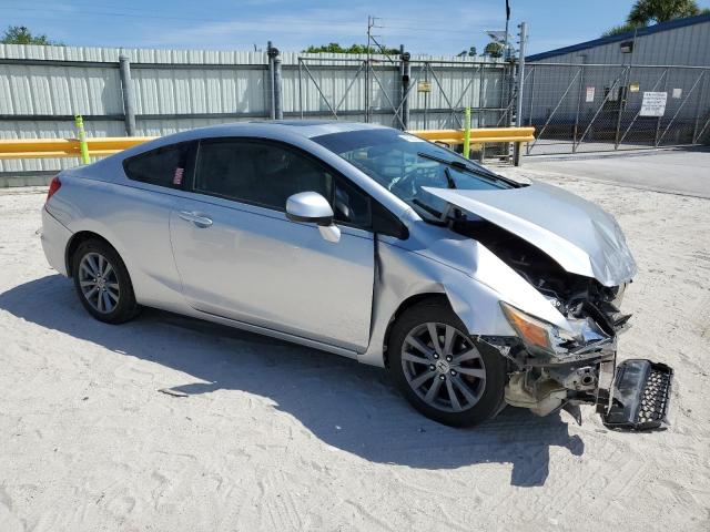 2HGFG3B18CH545863 - 2012 HONDA CIVIC EXL ვერცხლისფერი ფოტო 4