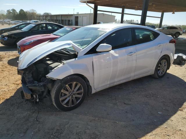 5NPDH4AE1GH654806 - 2016 HYUNDAI ELANTRA SE WHITE photo 1