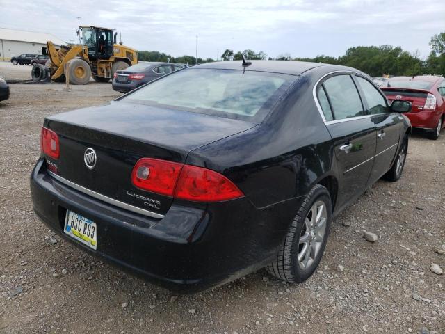 1G4HD57218U205841 - 2008 BUICK LUCERNE CXL BLACK photo 4