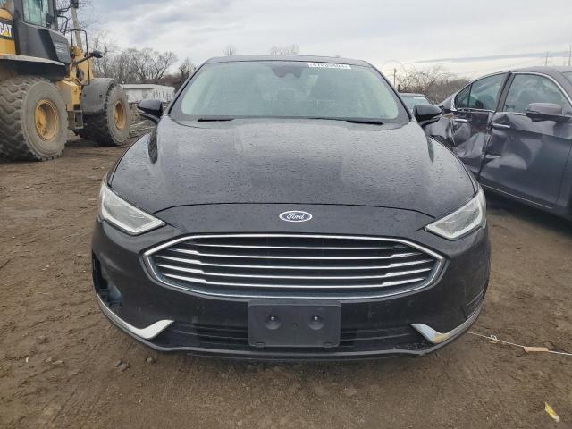 3FA6P0CD5KR264702 - 2019 FORD FUSION SEL BLACK photo 5