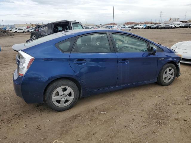 JTDKN3DUXB1403778 - 2011 TOYOTA PRIUS BLUE photo 3