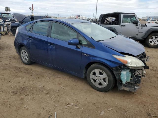 JTDKN3DUXB1403778 - 2011 TOYOTA PRIUS BLUE photo 4