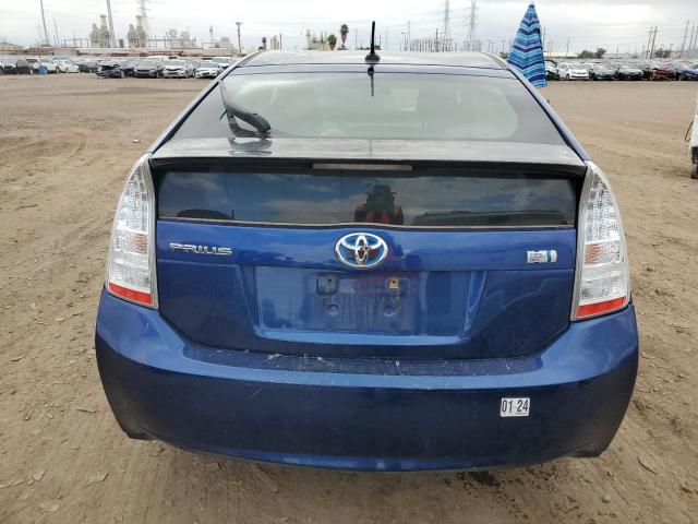 JTDKN3DUXB1403778 - 2011 TOYOTA PRIUS BLUE photo 6