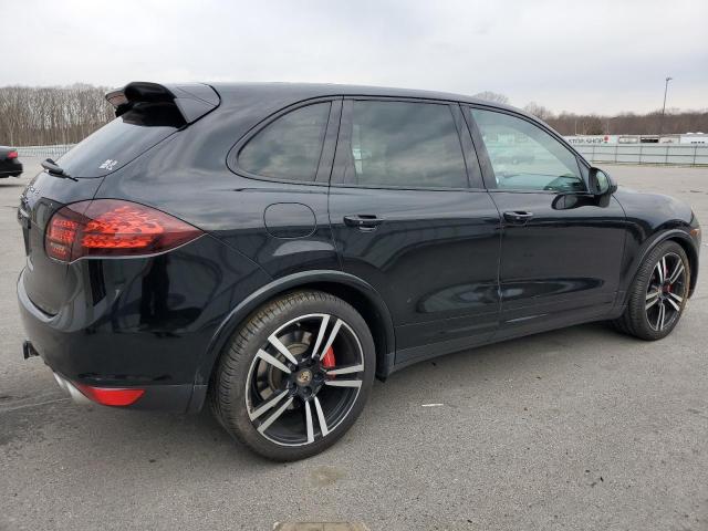 WP1AC2A21DLA90270 - 2013 PORSCHE CAYENNE TURBO BLACK photo 3