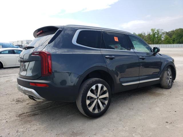 5XYP64HC4NG255013 - 2022 KIA TELLURIDE S GRAY photo 3