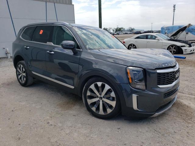 5XYP64HC4NG255013 - 2022 KIA TELLURIDE S GRAY photo 4