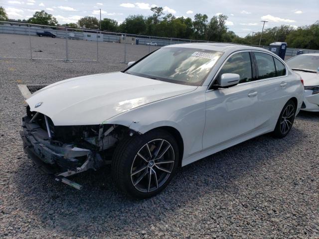 WBA5R1C57KAE82102 - 2019 BMW 330I WHITE photo 1