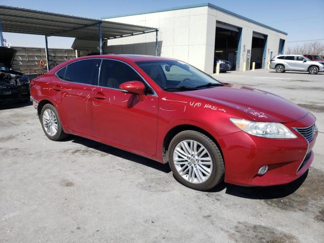 JTHBK1GG2D2008251 - 2013 LEXUS ES 350 RED photo 4