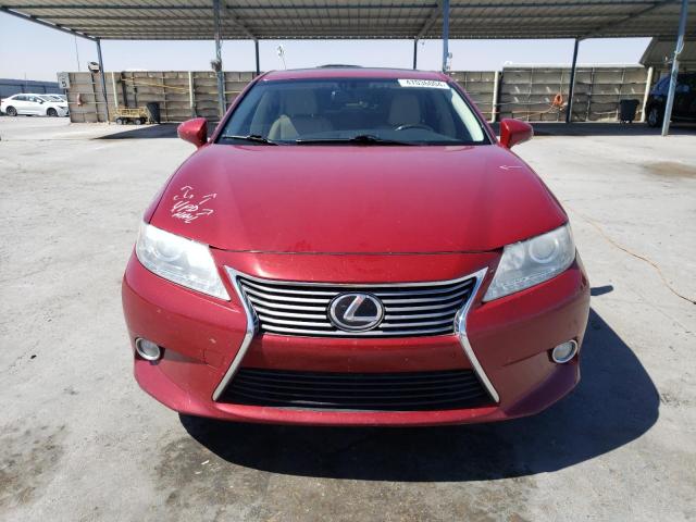 JTHBK1GG2D2008251 - 2013 LEXUS ES 350 RED photo 5