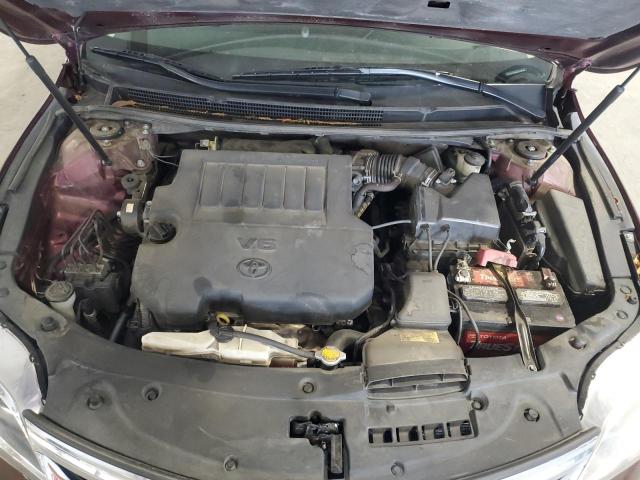 4T1BK1EB5DU027109 - 2013 TOYOTA AVALON BASE 勃艮第红 照片 11