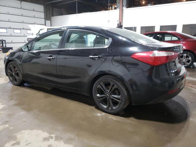 KNAFZ4A89E5088842 - 2014 KIA FORTE EX BLACK photo 2