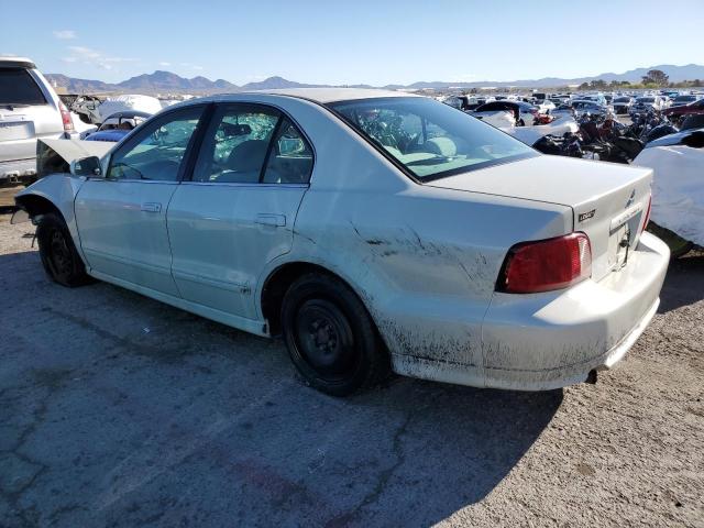 4A3AA46G33E210481 - 2003 MITSUBISHI GALANT ES WHITE photo 2