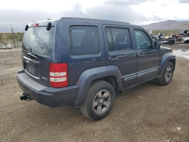 1J8GP28K08W271721 - 2008 JEEP LIBERTY SPORT BLUE photo 3